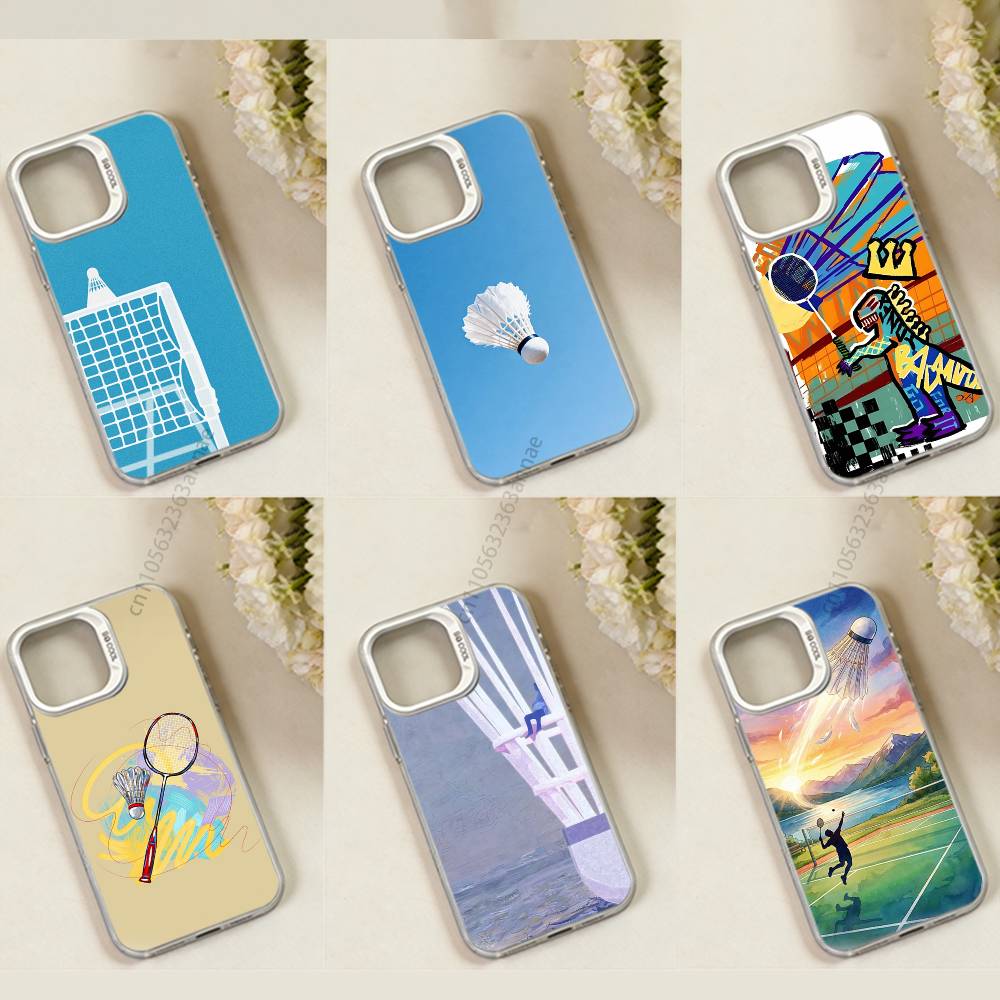 Badminton Quotes - เคสโทรศัพท์ลายแบดมินตันสุดเท่ สำหรับ iPhone 17,16,15,14,13,12,11,Pro,Max,Plus,Mini,X,XS,XR,8,S,SE เคสนิ่มสีดำ
