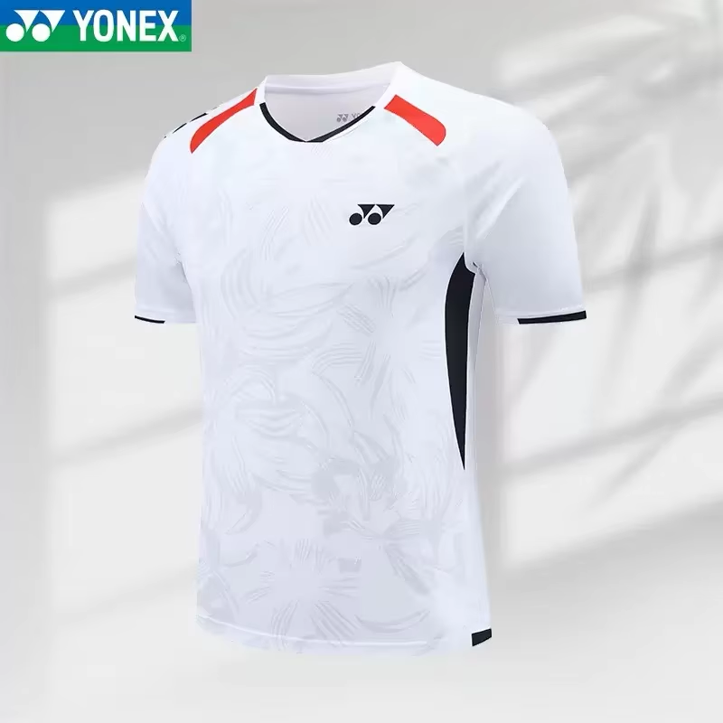 Badminton Yonex - YONEX ชุดแบดมินตัน เสื้อยืดแขนสั้น แห้งเร็ว ดูดซับเหงื่อ ระงับกลิ่นกาย