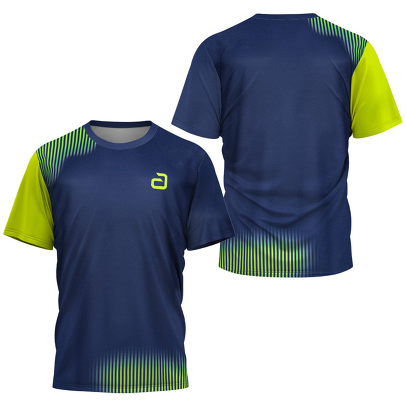 Badminton Png - เสื้อยืดเทเบิลเทนนิสผู้ชาย ลายใต้ผิวน้ำ เสื้อยืดเทนนิสแบดมินตันฤดูร้อนสำหรับผู้ชาย เสื้อยืดแขนสั้นแห้งเร็วสำหรับสโมสรเทเบิลเทนนิส