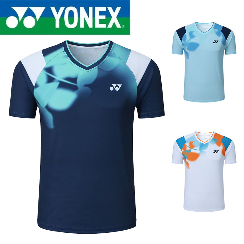 Badminton Yonex - ชุดกีฬาแบดมินตัน YONEX แขนสั้น ระบายเหงื่อได้ดี ระบายอากาศดี เหมาะสำหรับการฝึกซ้อมและการแข่งขัน