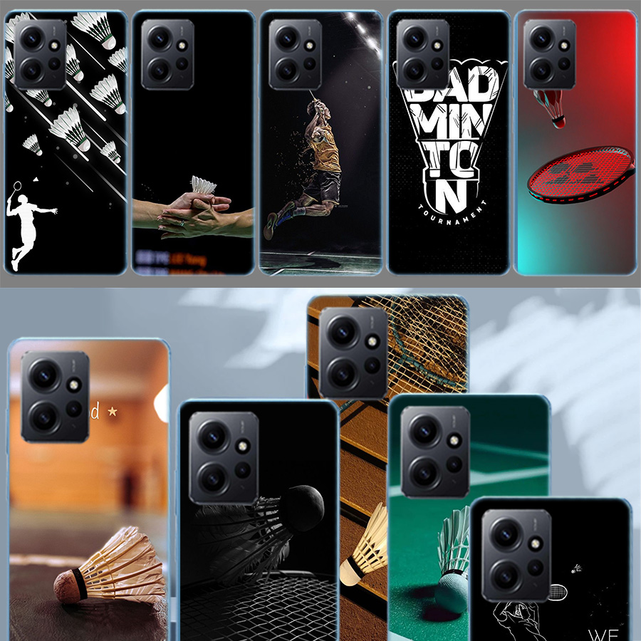 Badminton Quotes - เคสโทรศัพท์ลายกีฬาแบดมินตัน สำหรับ Redmi Note 14 15