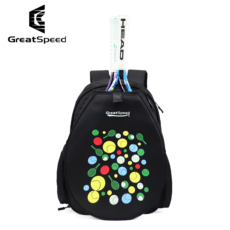 Badminton Youth - กระเป๋าเป้สะพายหลัง GreatSpeed ​​แบบ Dual-Sport สำหรับเทนนิสและแบดมินตัน กระเป๋าสะพายไหล่สำหรับผู้ใหญ่/เยาวชน