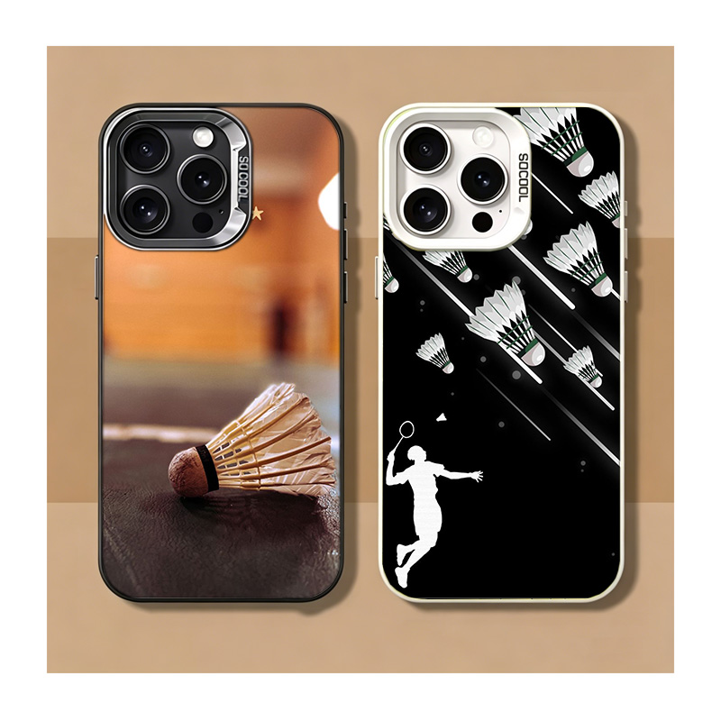 Badminton Quotes - เคสโทรศัพท์ลายกีฬาแบดมินตันสำหรับ iPhone 17 16 15 Pro