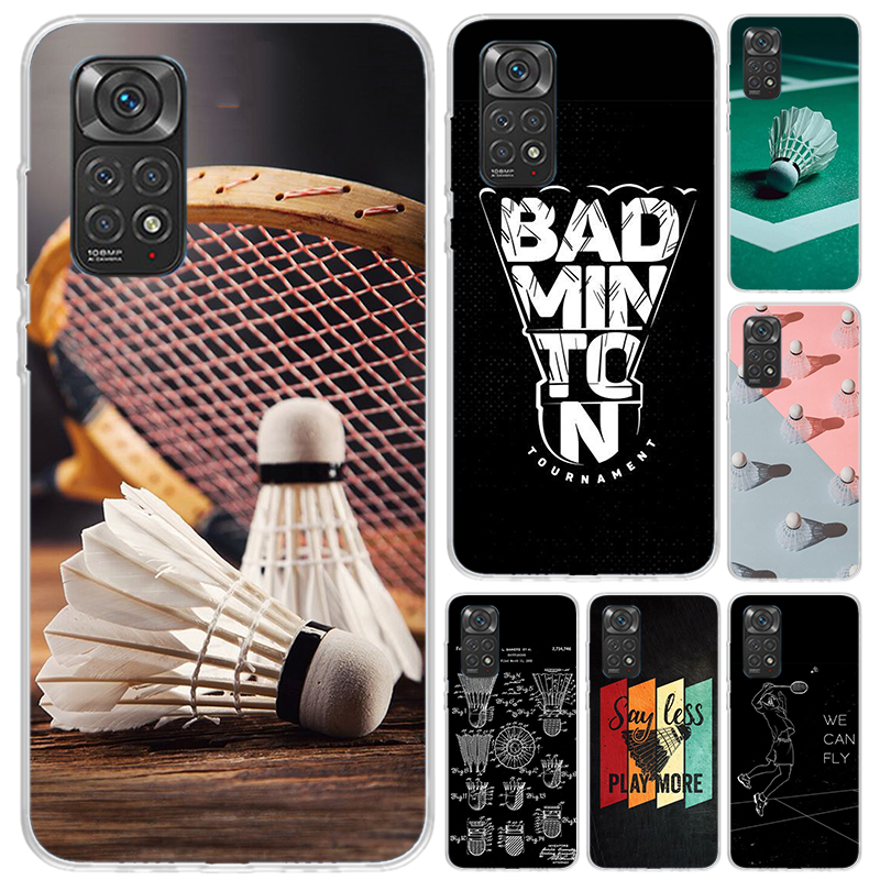 Badminton Quotes - เคสโทรศัพท์ลายกีฬาแบดมินตันสำหรับ Xiaomi Redmi Note 15 14