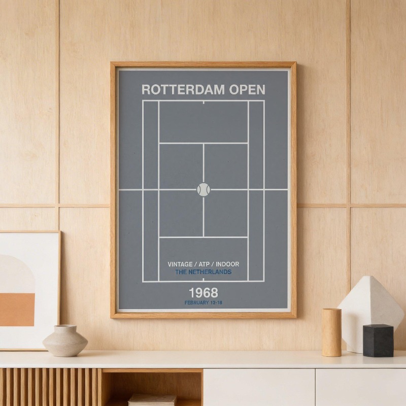 ภาพพิมพ์บนผ้าใบลายกราฟฟิตีแนวว - Badminton Quotes บทวิจารณ์และราคา