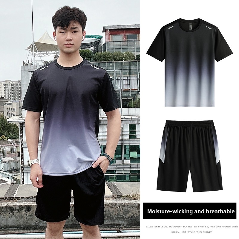 ชุดเสื้อยืดแขนสั้นผ้าไหมน้ำแข็ - Badminton Youth บทวิจารณ์และราคา