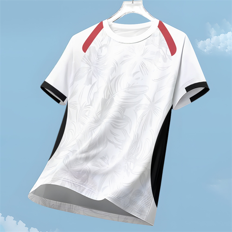 เสื้อยืดกีฬาแห้งเร็วเรียบง่ายส - Badminton Png บทวิจารณ์และราคา