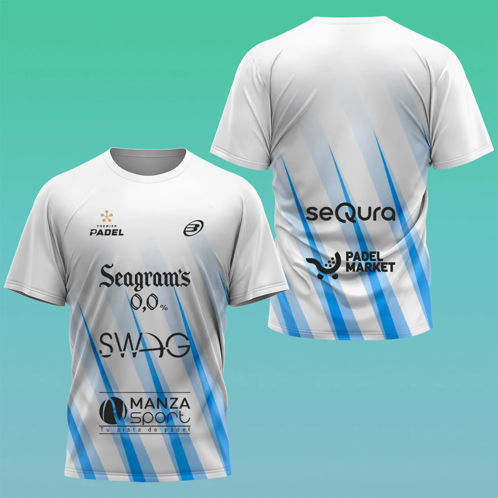 เสื้อยืดผู้ชายแฟชั่นฤดูร้อนลาย - Badminton Png บทวิจารณ์และราคา