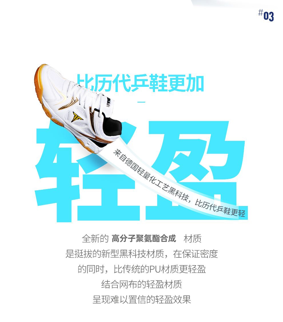 รองเท้าเทเบิลเทนนิสใหม่ รองเท้ - Badminton Youth บทวิจารณ์และราคา