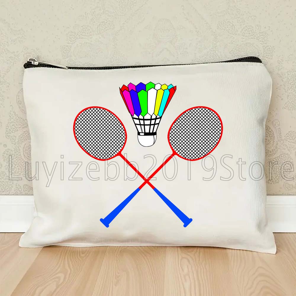 กระเป๋าเครื่องสำอางลายแบดมินตั - Badminton Quotes บทวิจารณ์และราคา