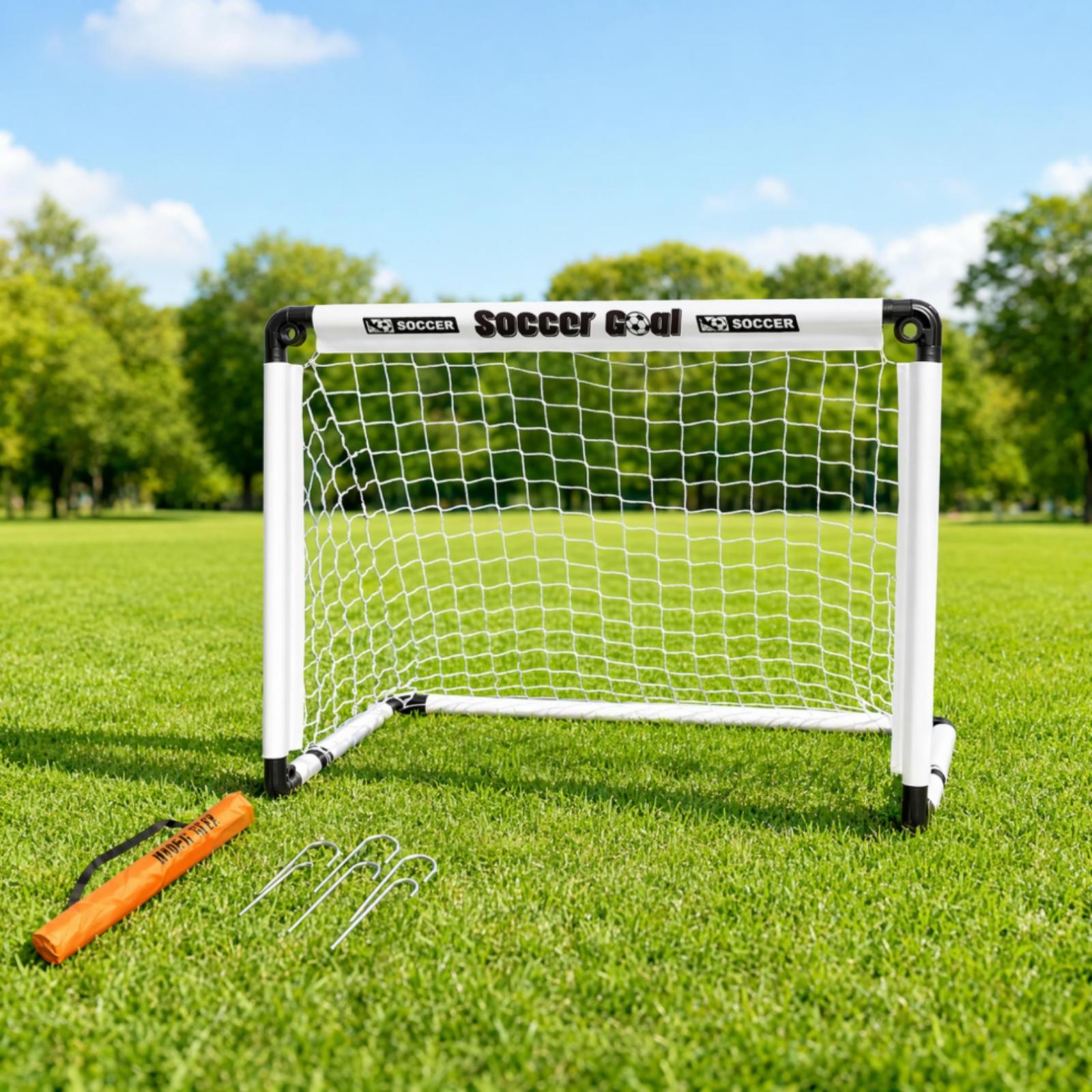 ประตูฟุตบอลพับได้แบบพกพาสำหรับ - Training Net Mini บทวิจารณ์และราคา